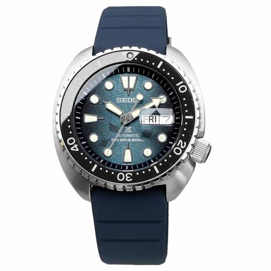  Seiko SRPF77K1 Prospex Save The Ocean Turtle Dark Manta Ray watch