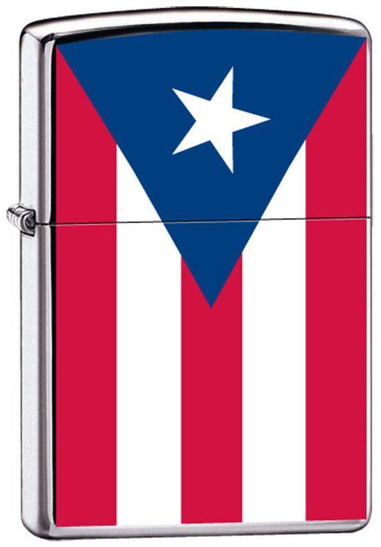 Zippo Puerto Rico Flag 7966 lighter