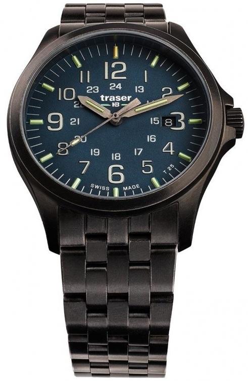  Traser P67 Officer Pro GunMetal Blue 108739 watch