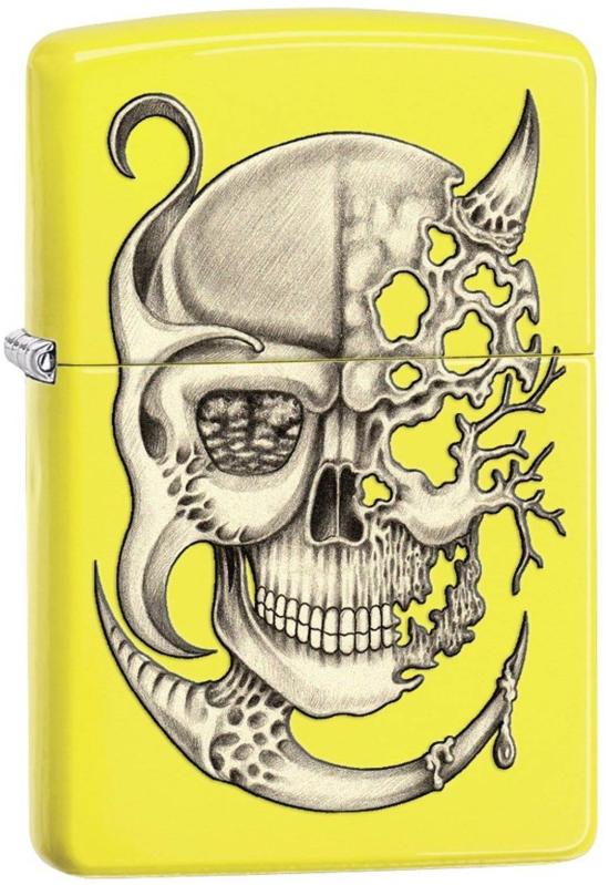 Zippo Surreal Skull 2528 lighter