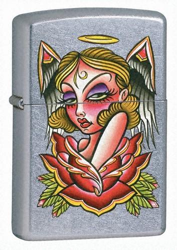 Zippo Evil Angel Tattoo 24071 lighter