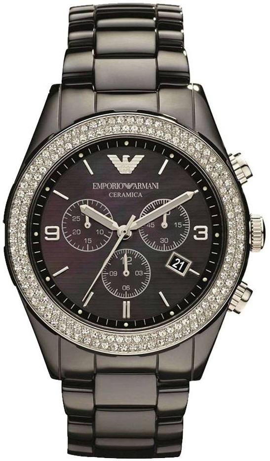  Emporio Armani AR1455 Cermamice Chronograph watch