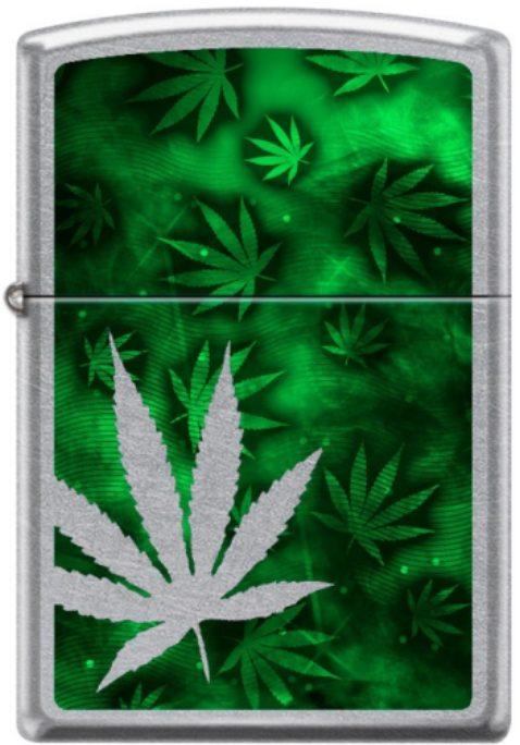  Zippo Cannabis Leaf 8396 lighter