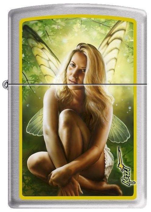 Zippo Mazzi Woman Butterfly Wings 5061 lighter