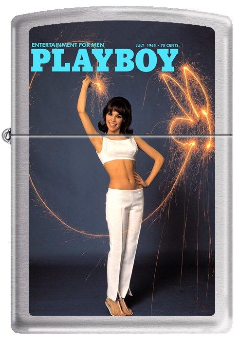 Zippo Playboy Cover 1965 July 1210 lighter