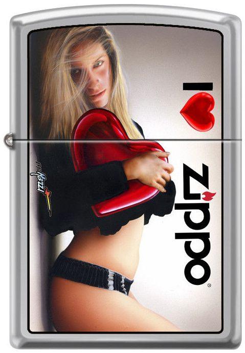 Zippo 5807 Mazzi Woman With Heart lighter