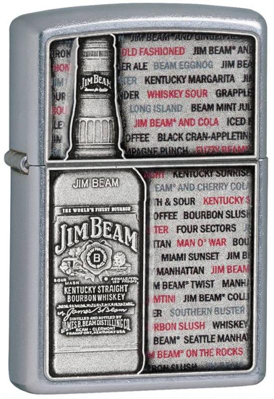 Zippo Jim Beam Emblem 25325 lighter