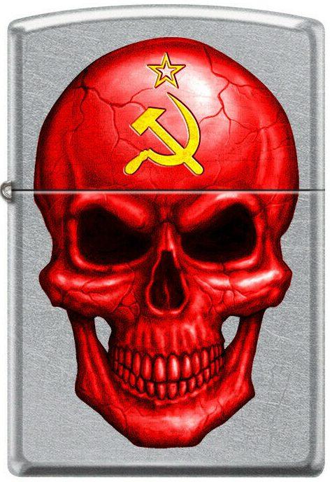  Zippo Russian Skull 1560 lighter