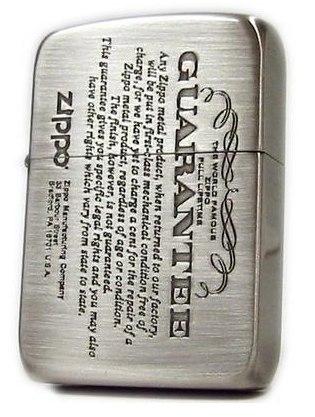 Zippo 1941 Replica Guarantee lighter
