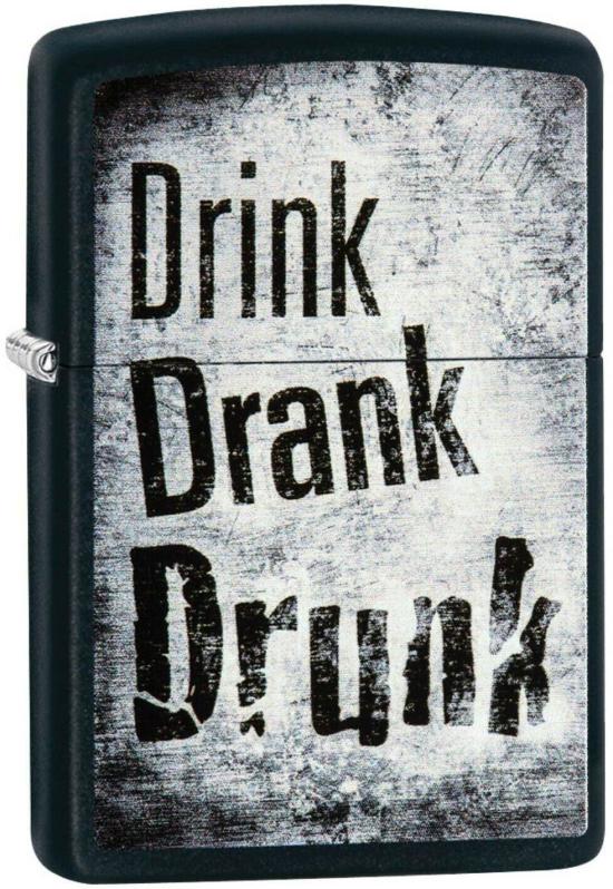  Zippo Drink Drank Drunk 29618 lighter