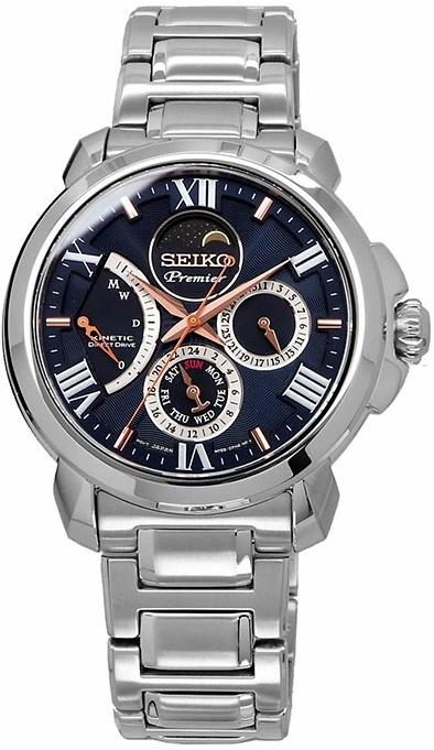  Seiko SRX017P1 Premier Kinetic Moonphase watch
