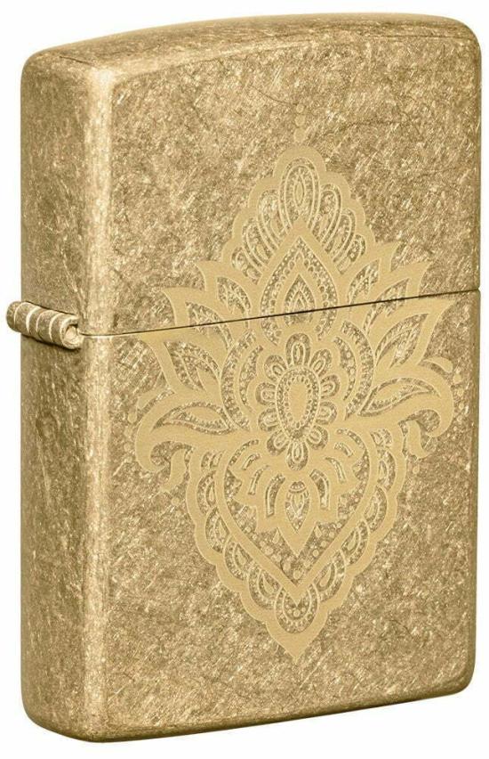  Zippo Henna Tattoo Design 49798 lighter