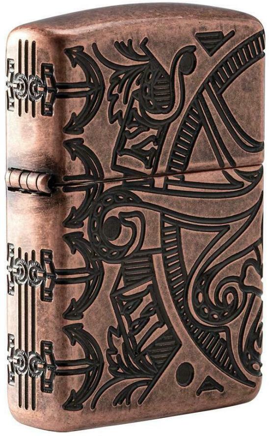  Zippo Nautical Scene Design 49000 lighter