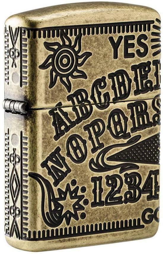  Zippo Ouija Board Desing 49001 lighter