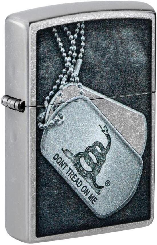  Zippo Dont Tread On Me Dog Tag 48119 lighter