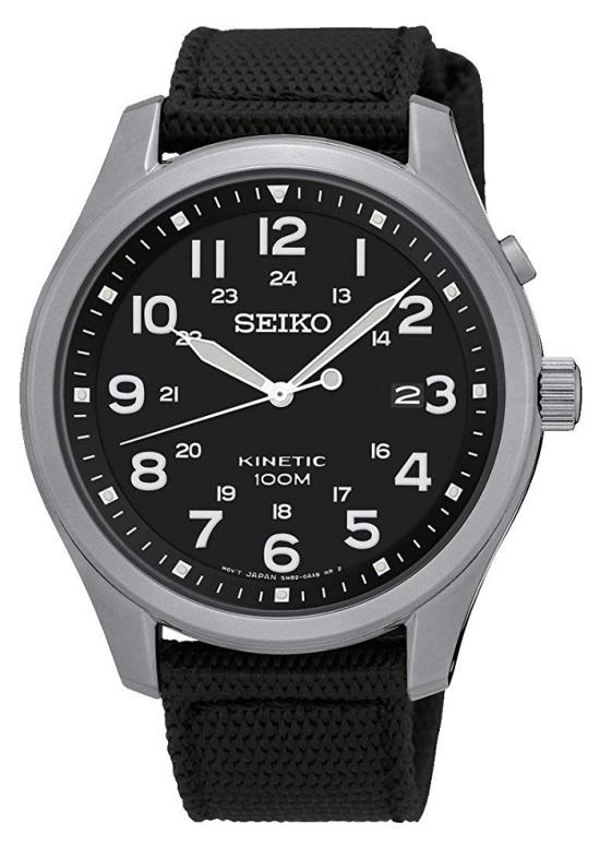 Seiko SKA727P1 Kinetic Military watch