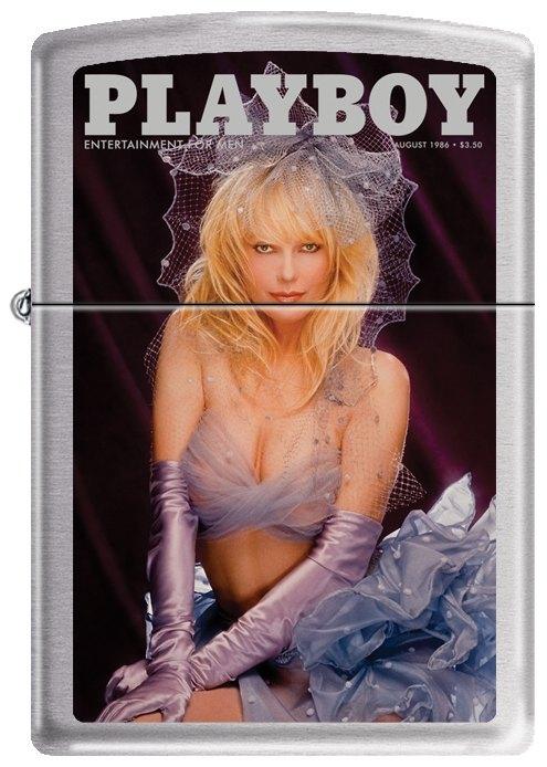 Zippo Playboy Cover 1986 August 1194 lighter