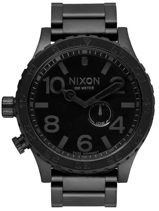  Nixon 51-30 Tide All Black A057 001 watch