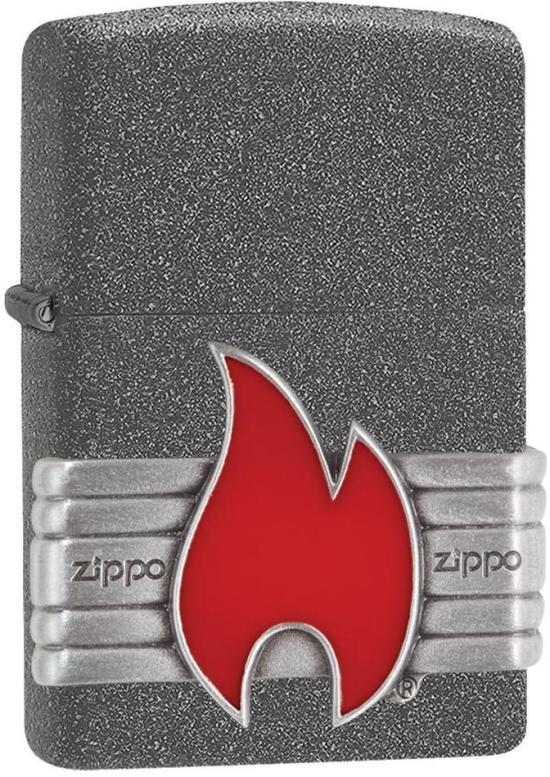  Zippo Red Vintage Wrap 29663 lighter