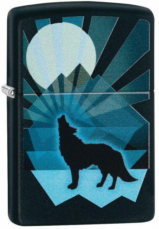  Zippo Wolf and Moon 29864 lighter