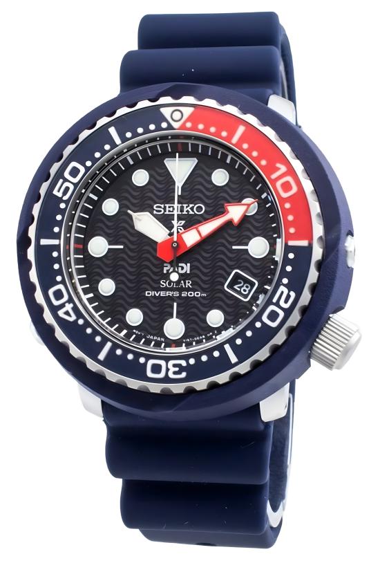  Seiko SNE557P1 PADI Prospex Diver Tuna watch