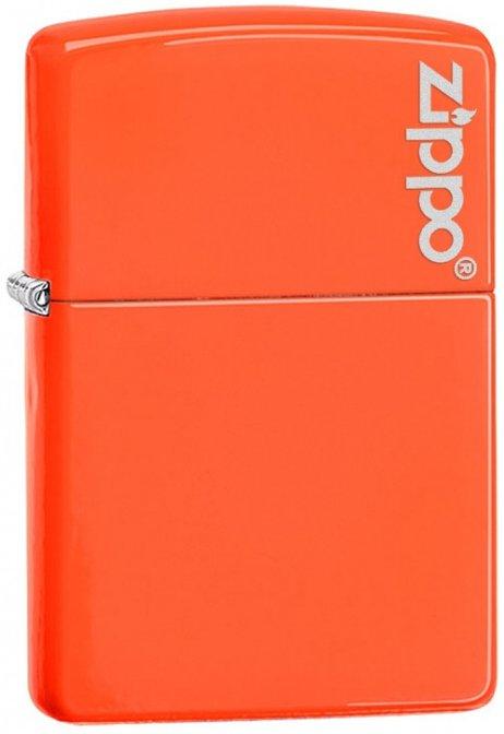 Zippo Logo Orange 26746 lighter