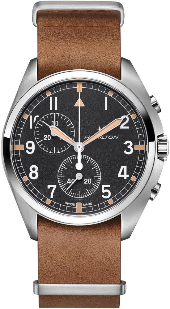  Hamilton Khaki Aviation Pilot Pioneer Quartz Chronograph H76522531 watch