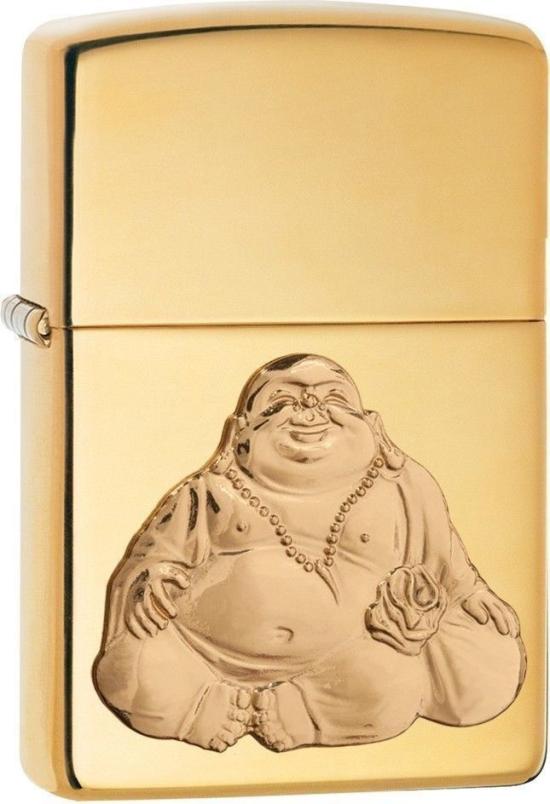 Zippo 29626 Laughing Buddha Emblem lighter