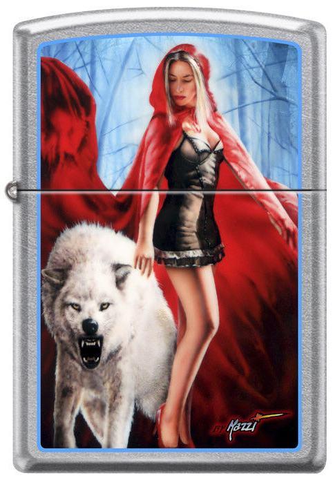 Zippo 7655 Mazzi Wolf lighter