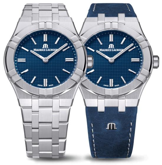  Maurice Lacroix Aikon Manual 39 mm Collectors Limited Edition 500 pcs watch AI7007-SS00E-430-C