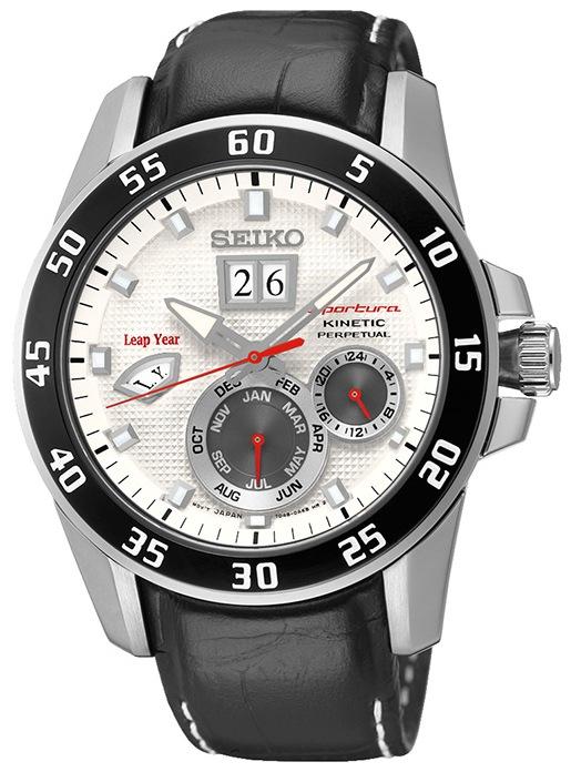 Seiko SNP087P1 Sportura Kinetic watch