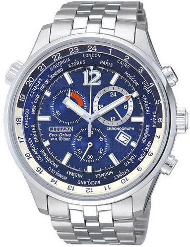 Citizen AT0360-50L Chronograph World Time watch