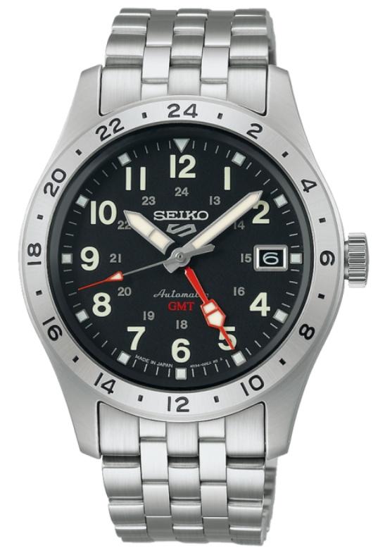  Seiko SSK023J1 5 Sports Field GMT automatic watch