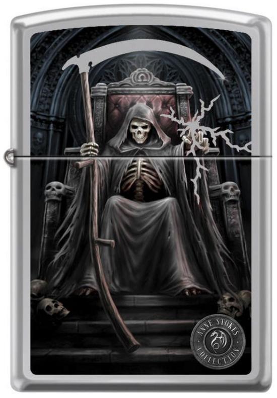 Zippo 0573 Anne Stokes Grim Reaper lighter