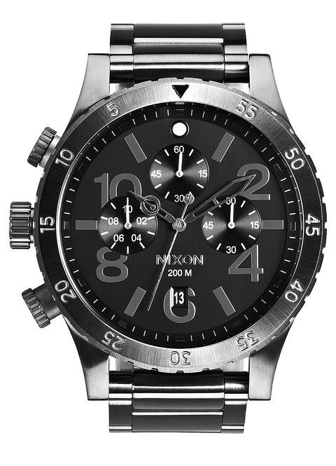  Nixon 48-20 Chrono All Gunmetal A486 632 watch