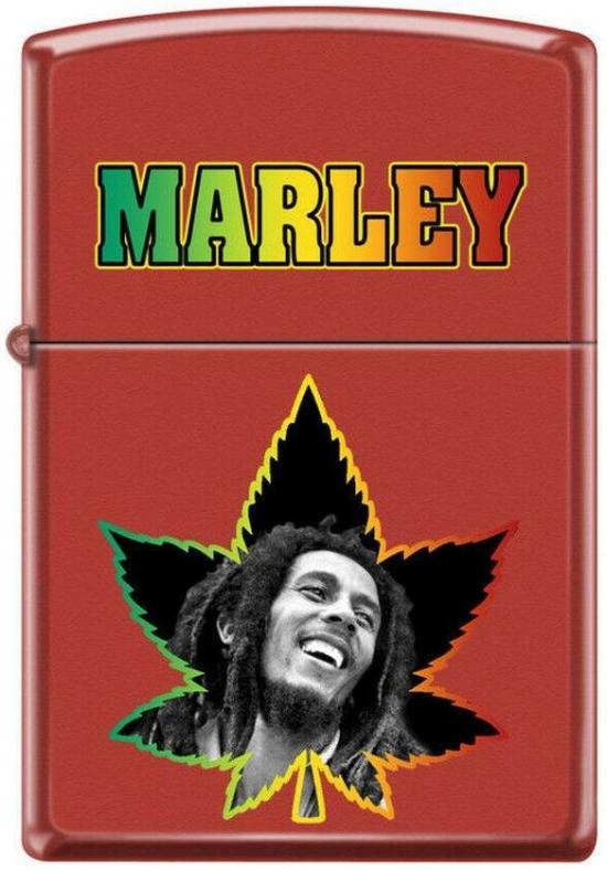  Zippo Bob Marley Cannabis Leaf 7677 lighter