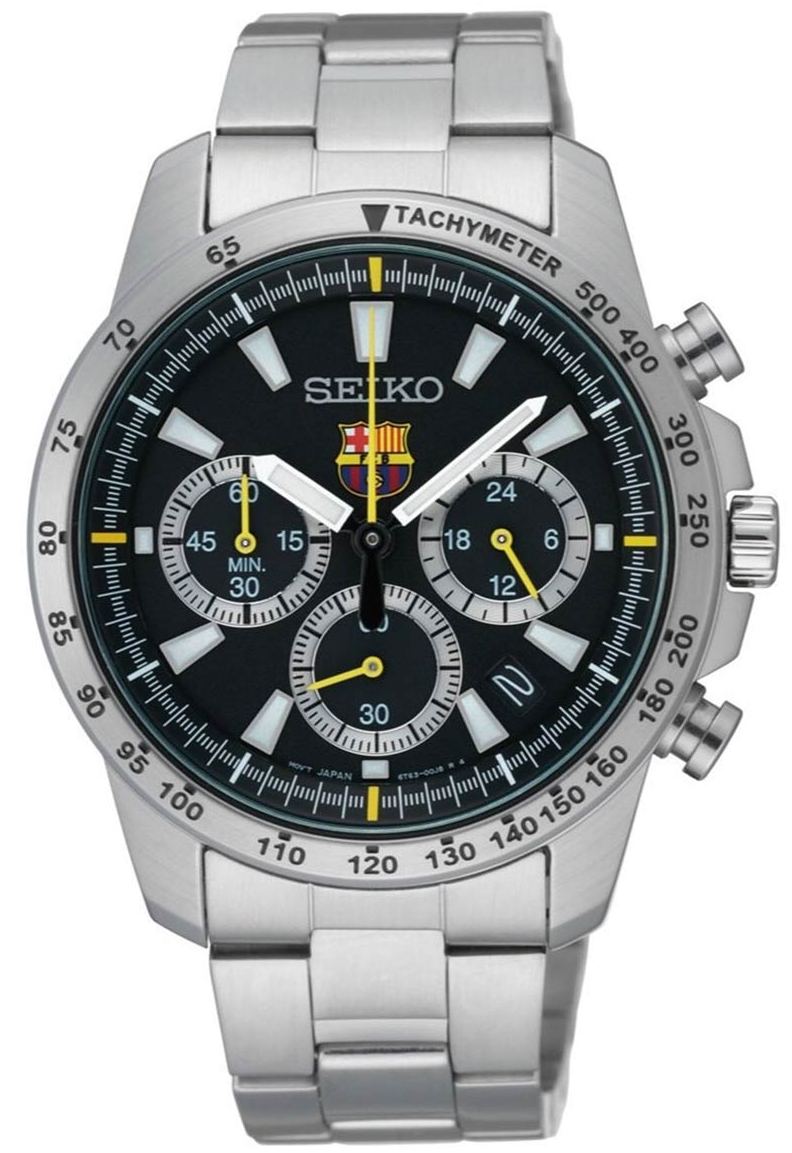 Seiko SSB073P1 Chrono FC Barcelona watch 